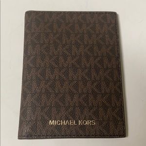 Michael Kors passport and credit card holder
